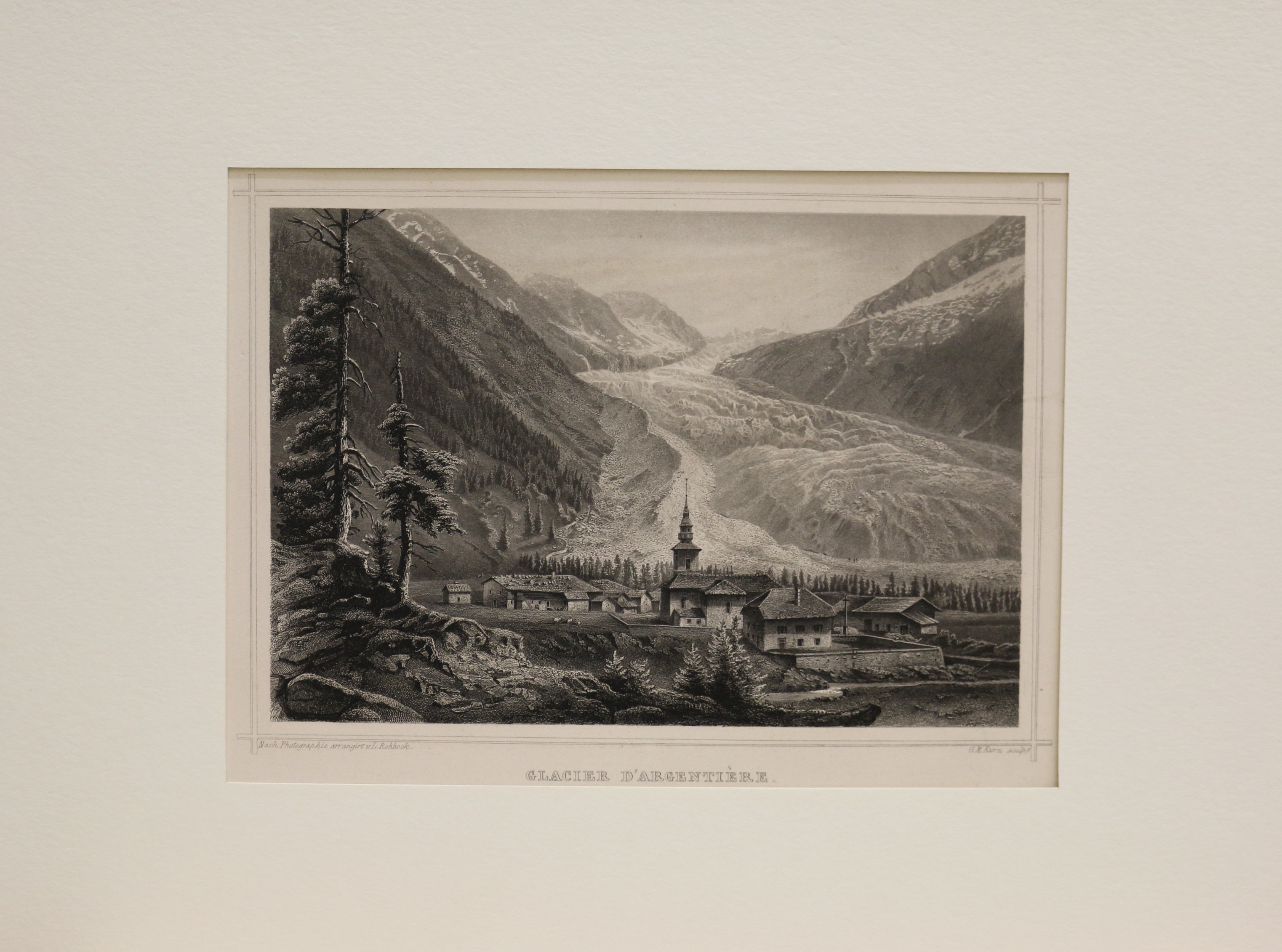 Glacier d’Argentière.